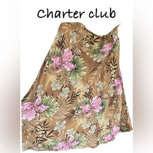 Charter Club midi skirt NWT